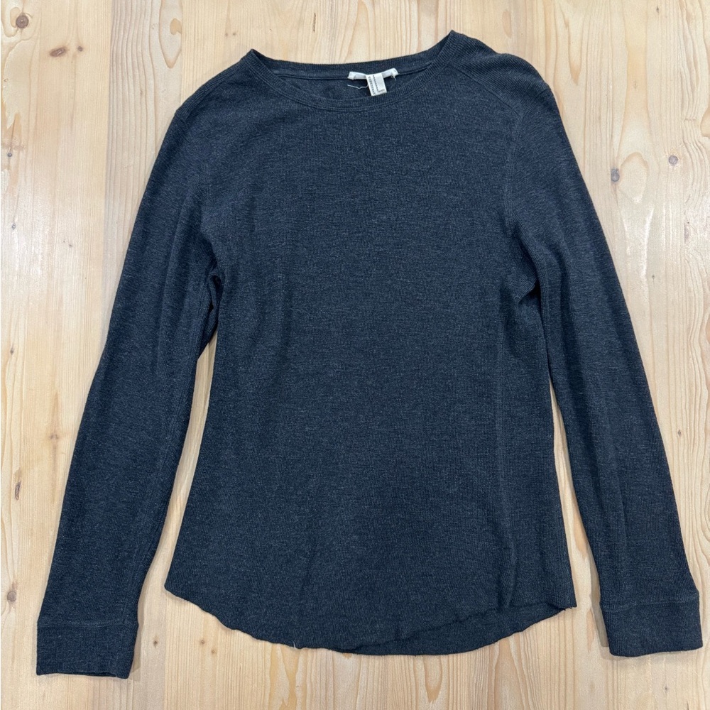 Forever 21 Charcoal Long Sleeve Tee